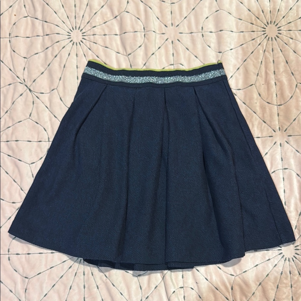 Zara Kids Navy Blue Women's Skirt